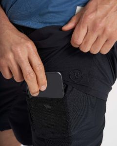 Elevate Kore Short | Black sold by Vuori