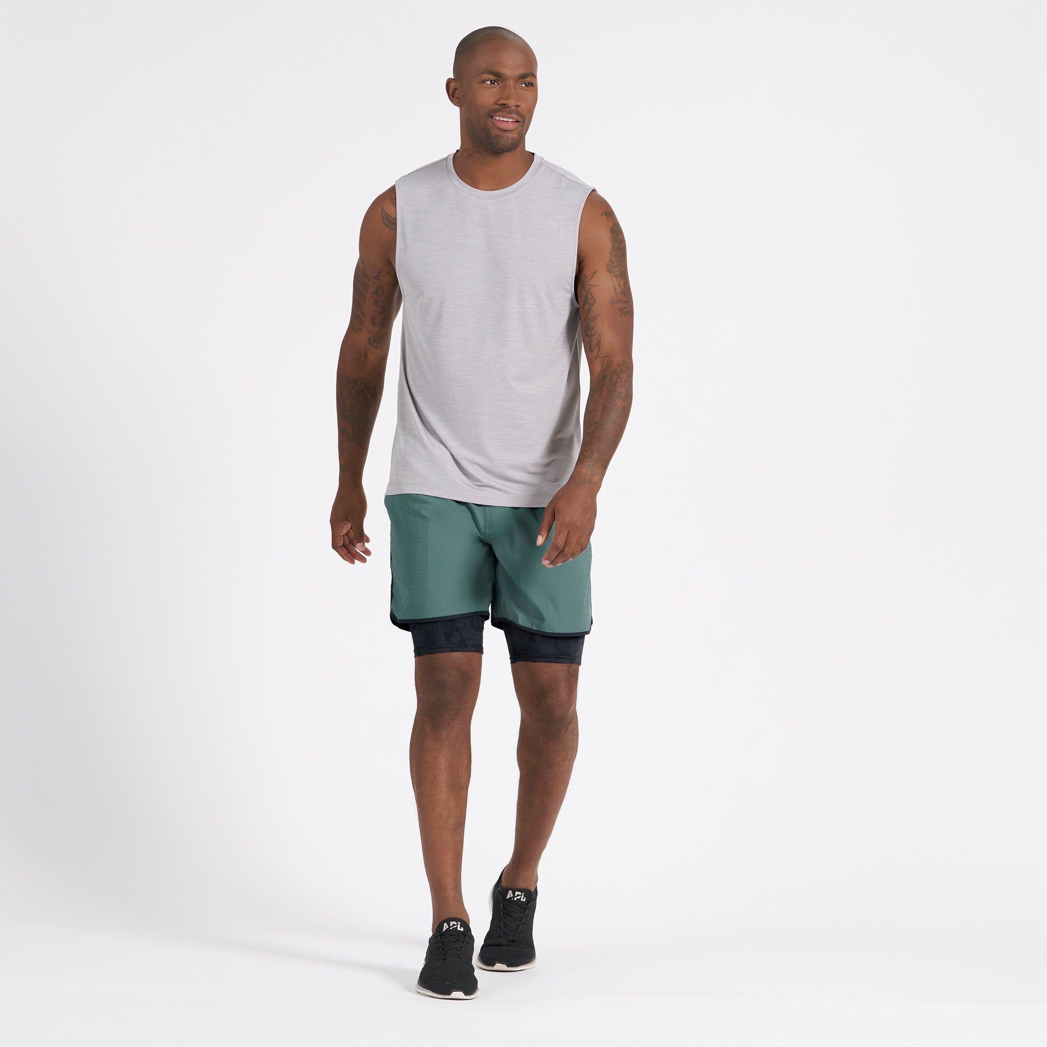 Stockton Short | Kelp sold by Vuori product image thumbnail 5