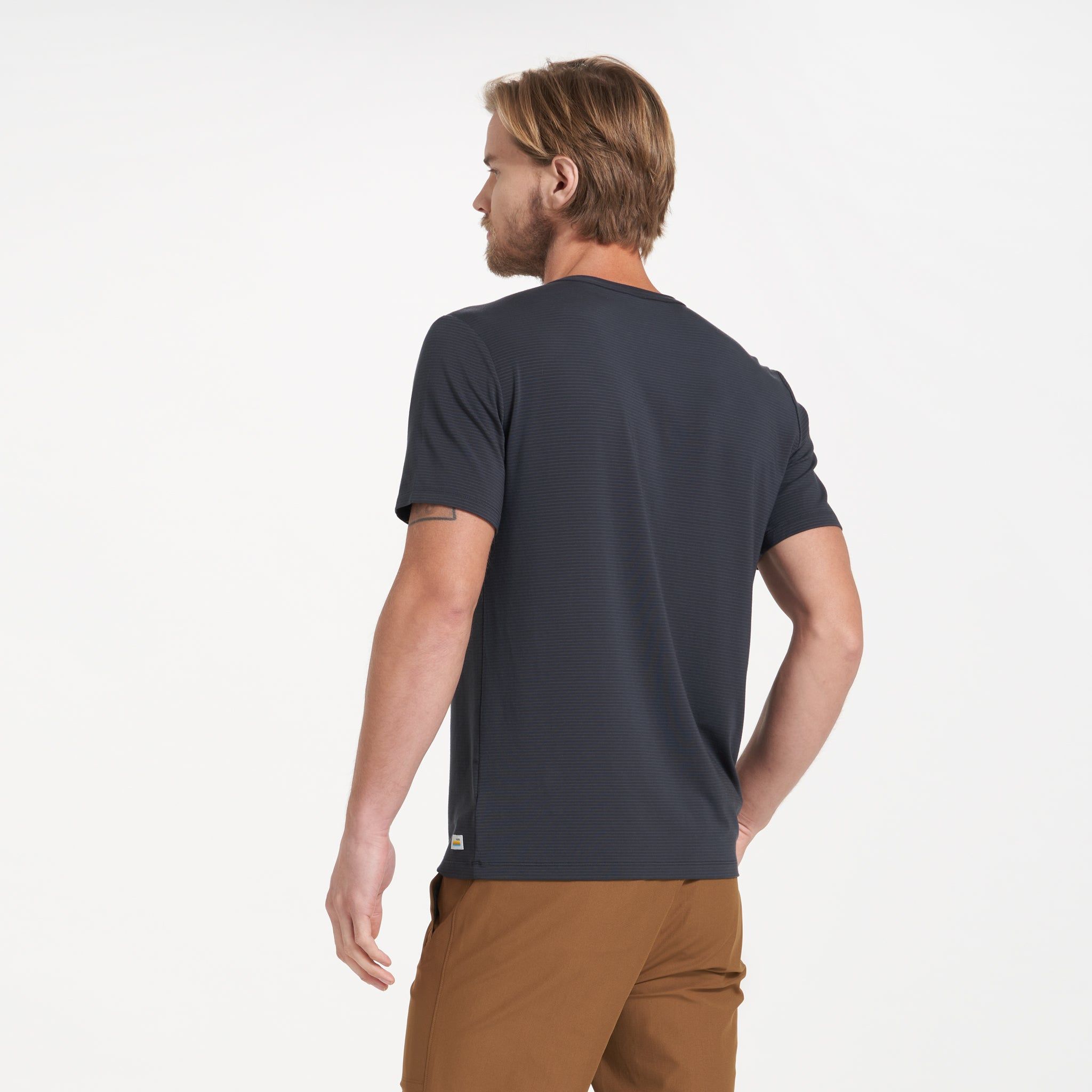 Linear Henley | Black sold by Vuori product image thumbnail 2