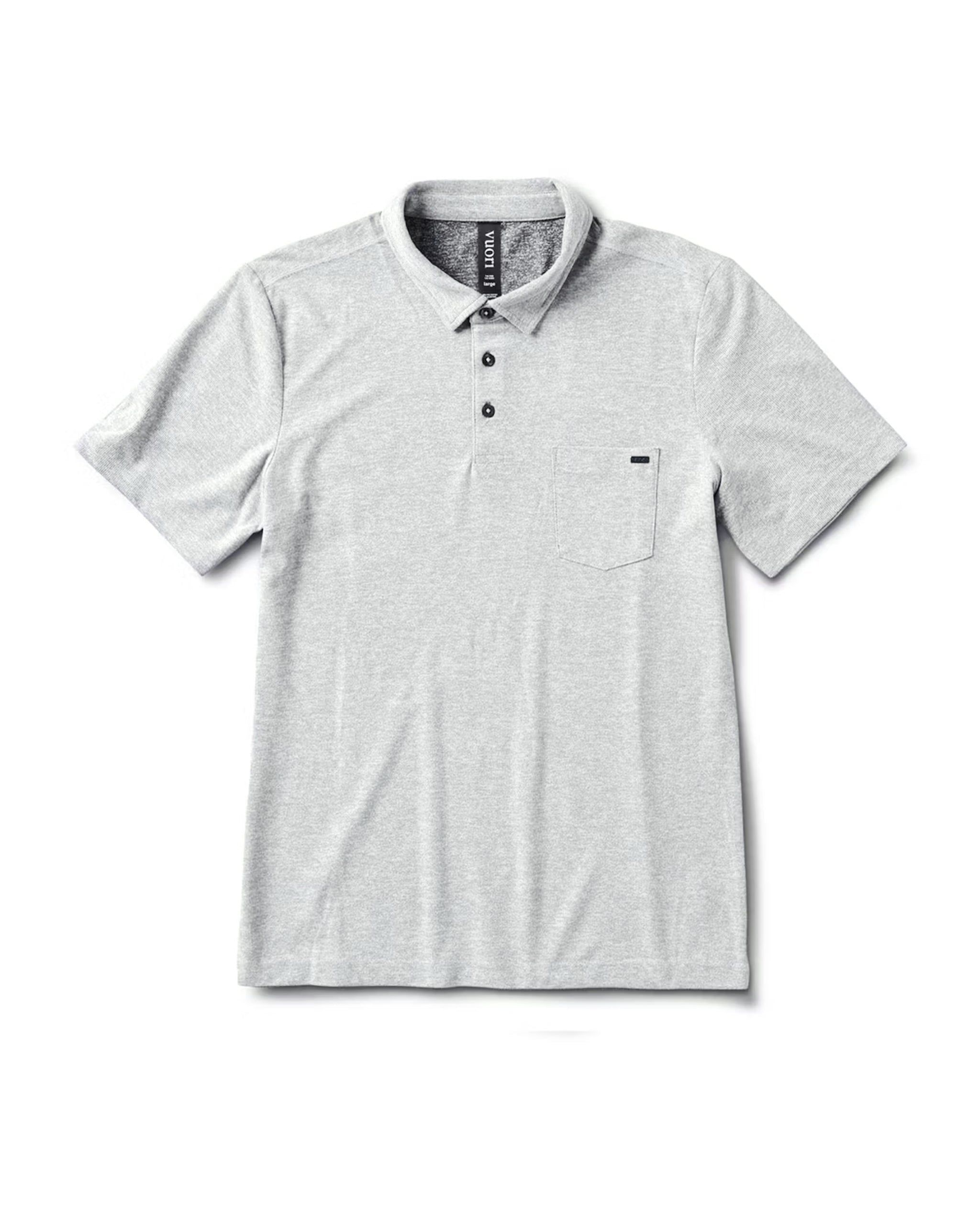 Ace Polo | Light Grey sold by Vuori