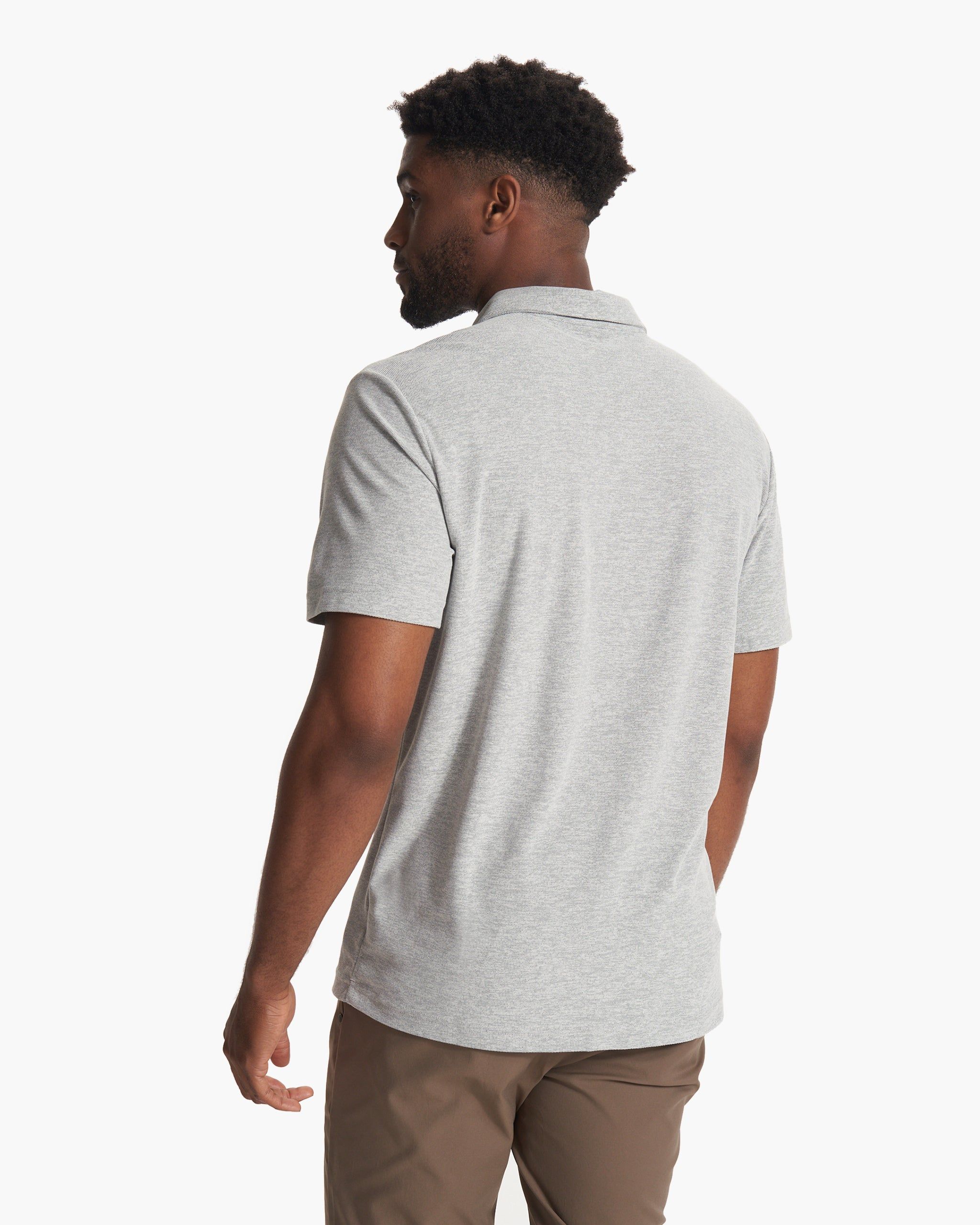Ace Polo | Light Grey sold by Vuori product image thumbnail 5