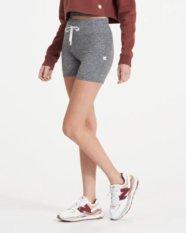 Halo Vintage Short | Heather Grey sold by Vuori