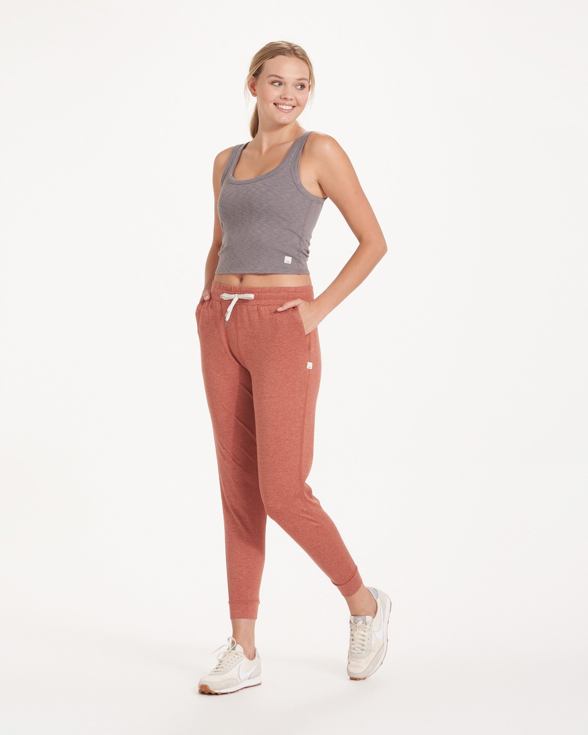 Sunrise Crop Tank | Smoke sold by Vuori product image thumbnail 4