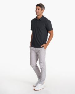 Strato Tech Polo | Charcoal Heather sold by Vuori