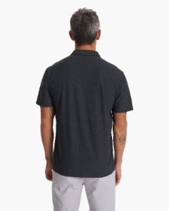 Strato Tech Polo | Charcoal Heather sold by Vuori