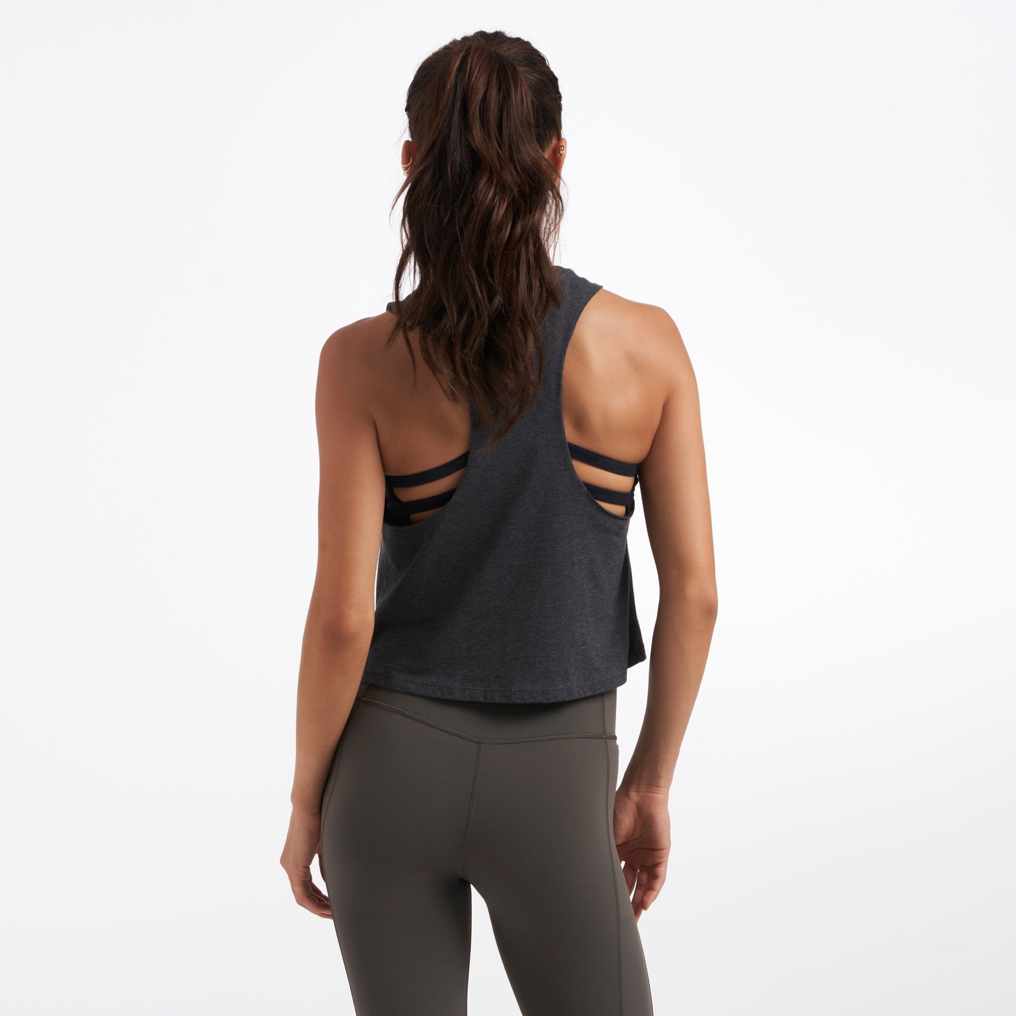 V1 Mod Tank | Charcoal Heather sold by Vuori product image thumbnail 3