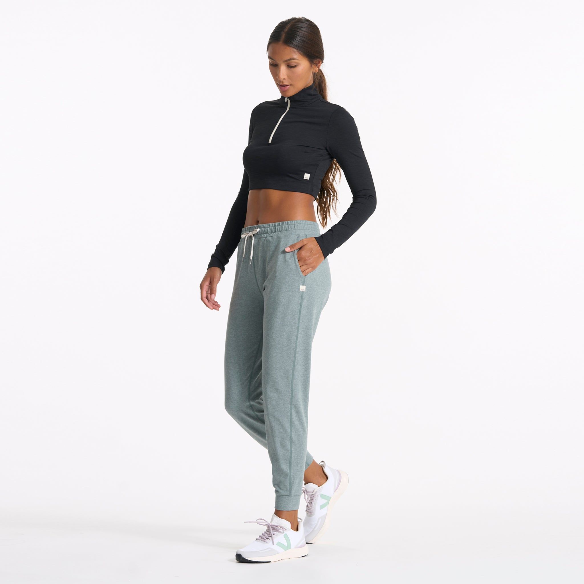 Performance Jogger - Long | Stormy Heather sold by Vuori product image thumbnail 5