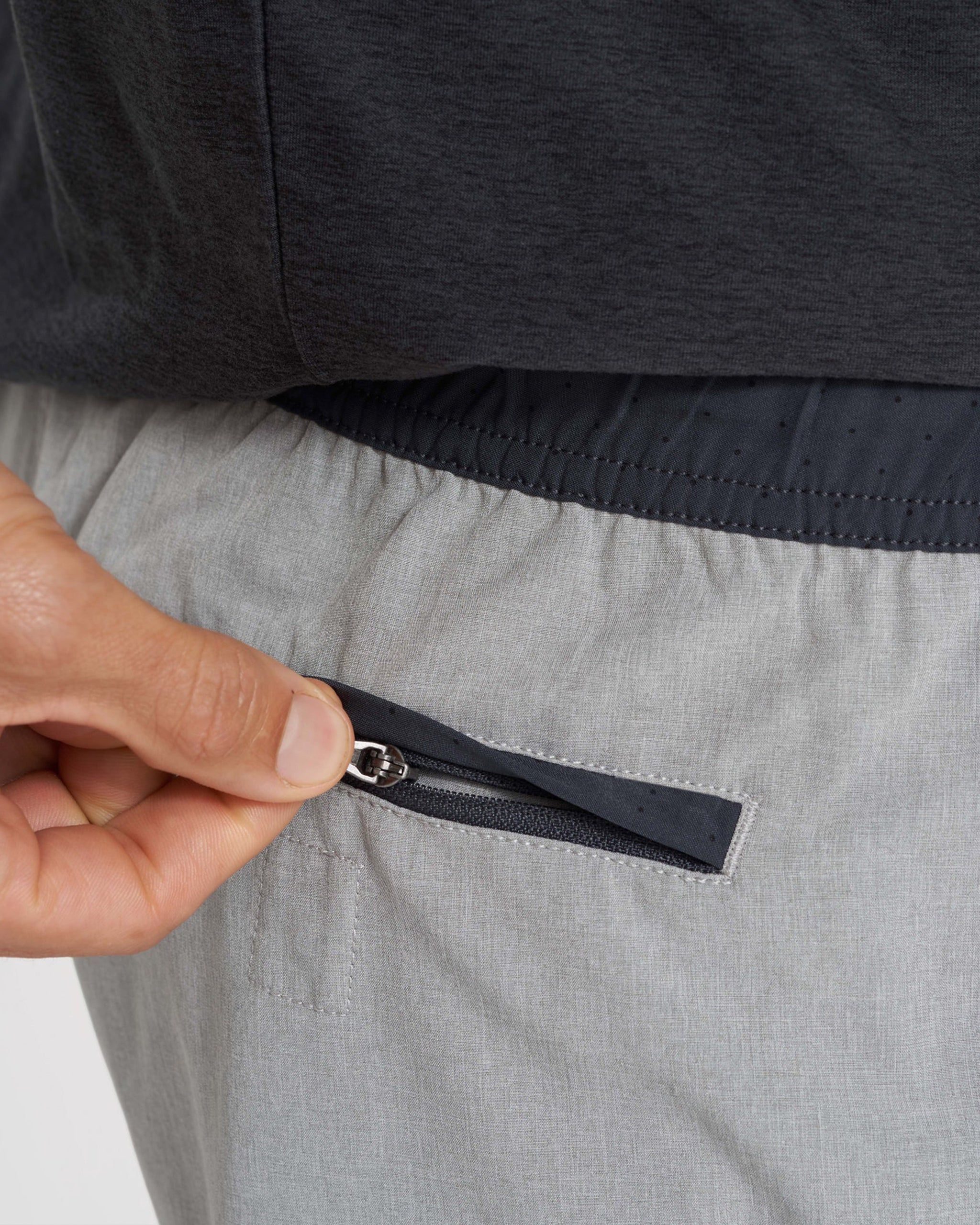 Banks Short | Eucalyptus Linen Texture sold by Vuori product image thumbnail 5