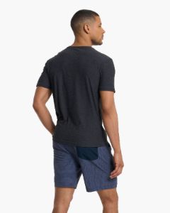 Strato Tech Tee | Charcoal Heather sold by Vuori