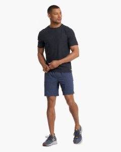Strato Tech Tee | Charcoal Heather sold by Vuori