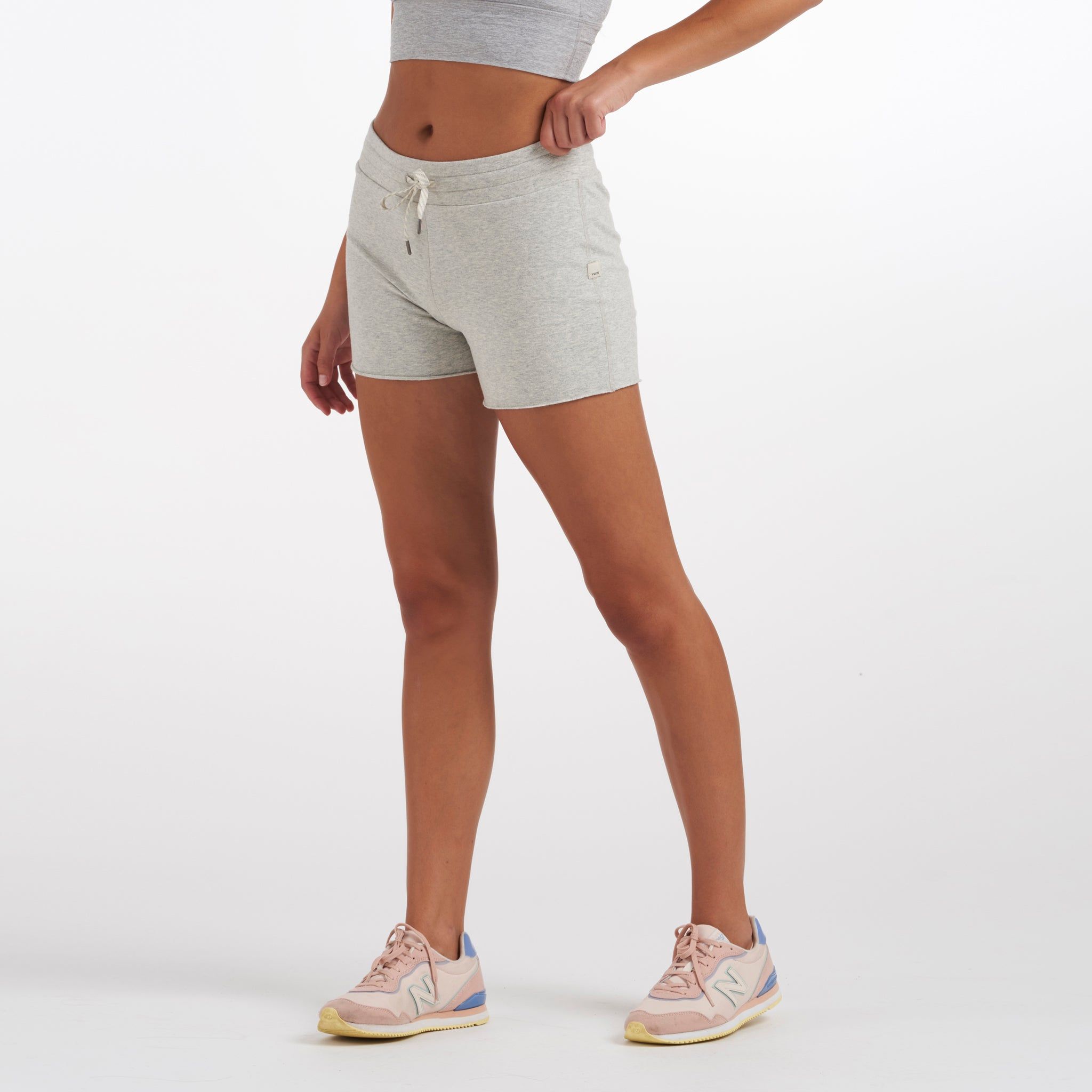 Laguna Short | Light Heather Grey sold by Vuori