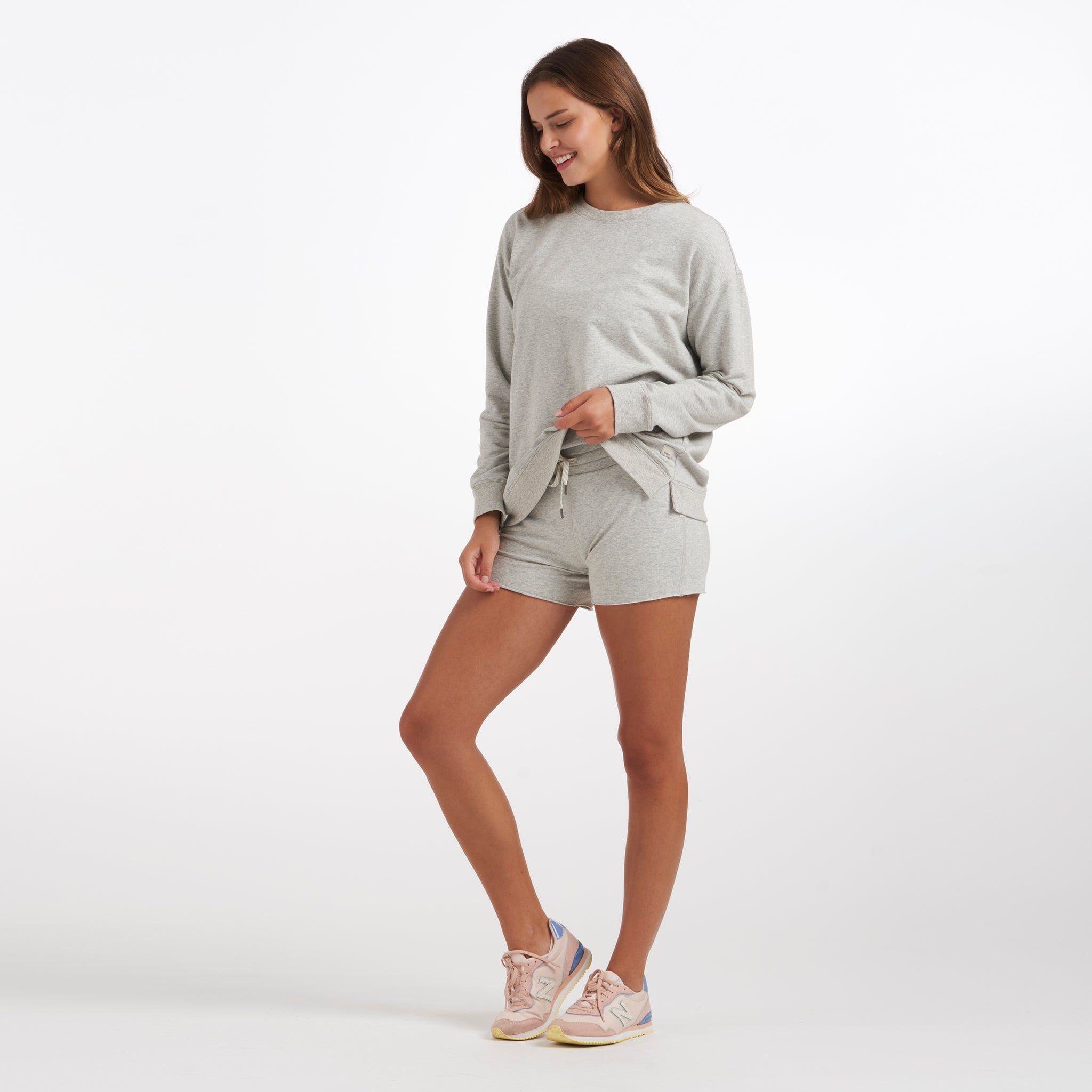 Laguna Short | Light Heather Grey sold by Vuori product image thumbnail 4