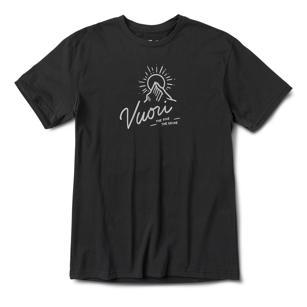 Summit Tee | Black sold by Vuori