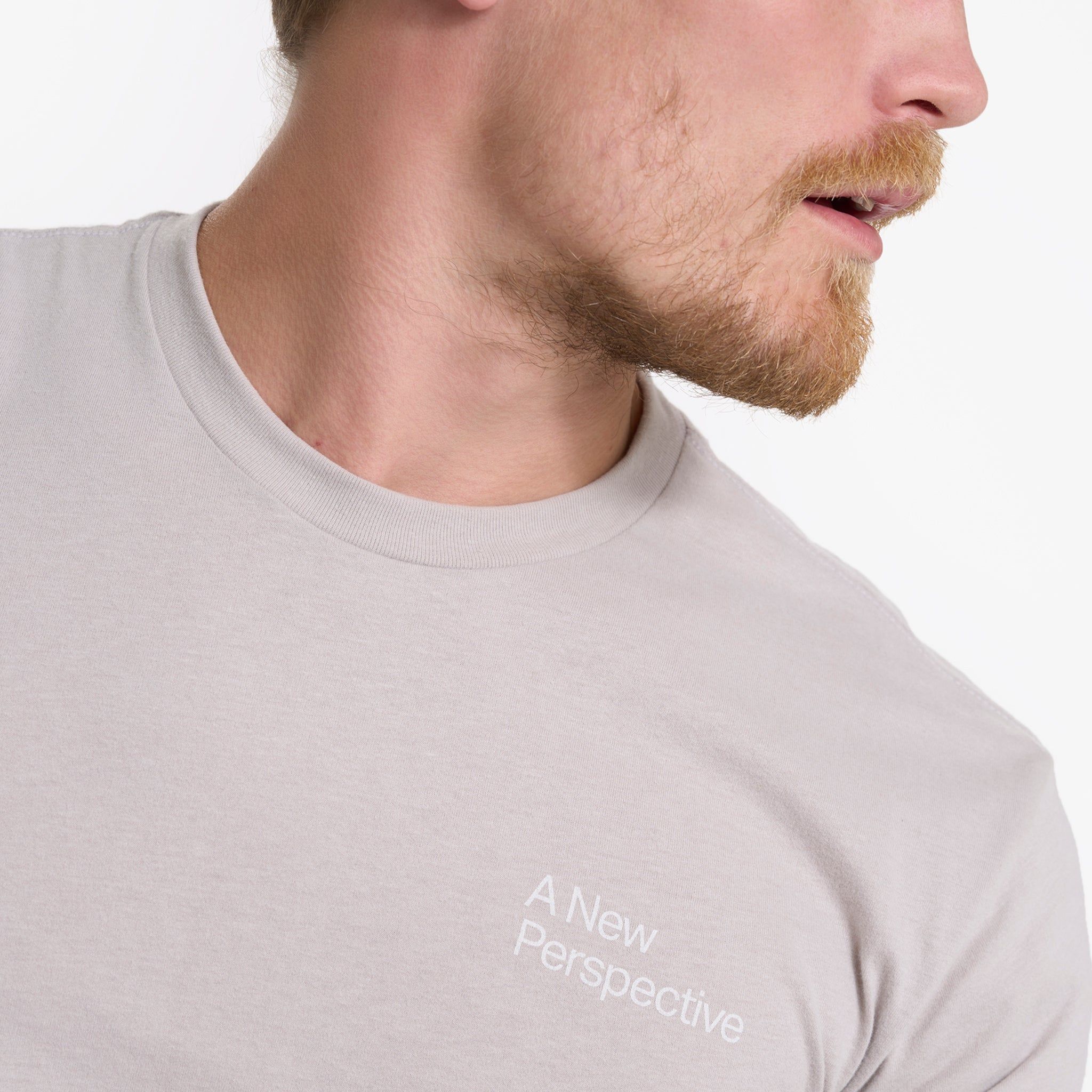 Dimension Tee | Light Grey sold by Vuori product image thumbnail 4