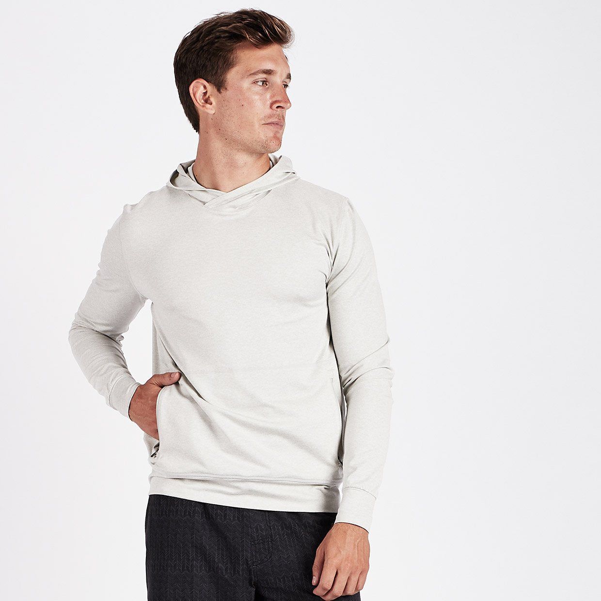 Ponto Performance Pullover | Dove Grey Heather sold by Vuori product image thumbnail 2