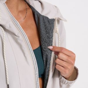 Elijo Rain Jacket | Suede sold by Vuori