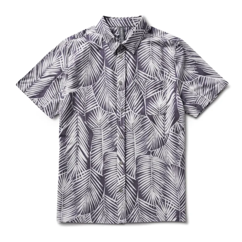 Short-Sleeve Bridge Button Down | Smoke Fronds sold by Vuori