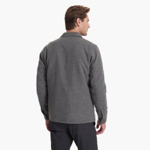 Ridgeline Wool Jacket | Charcoal Heather sold by Vuori
