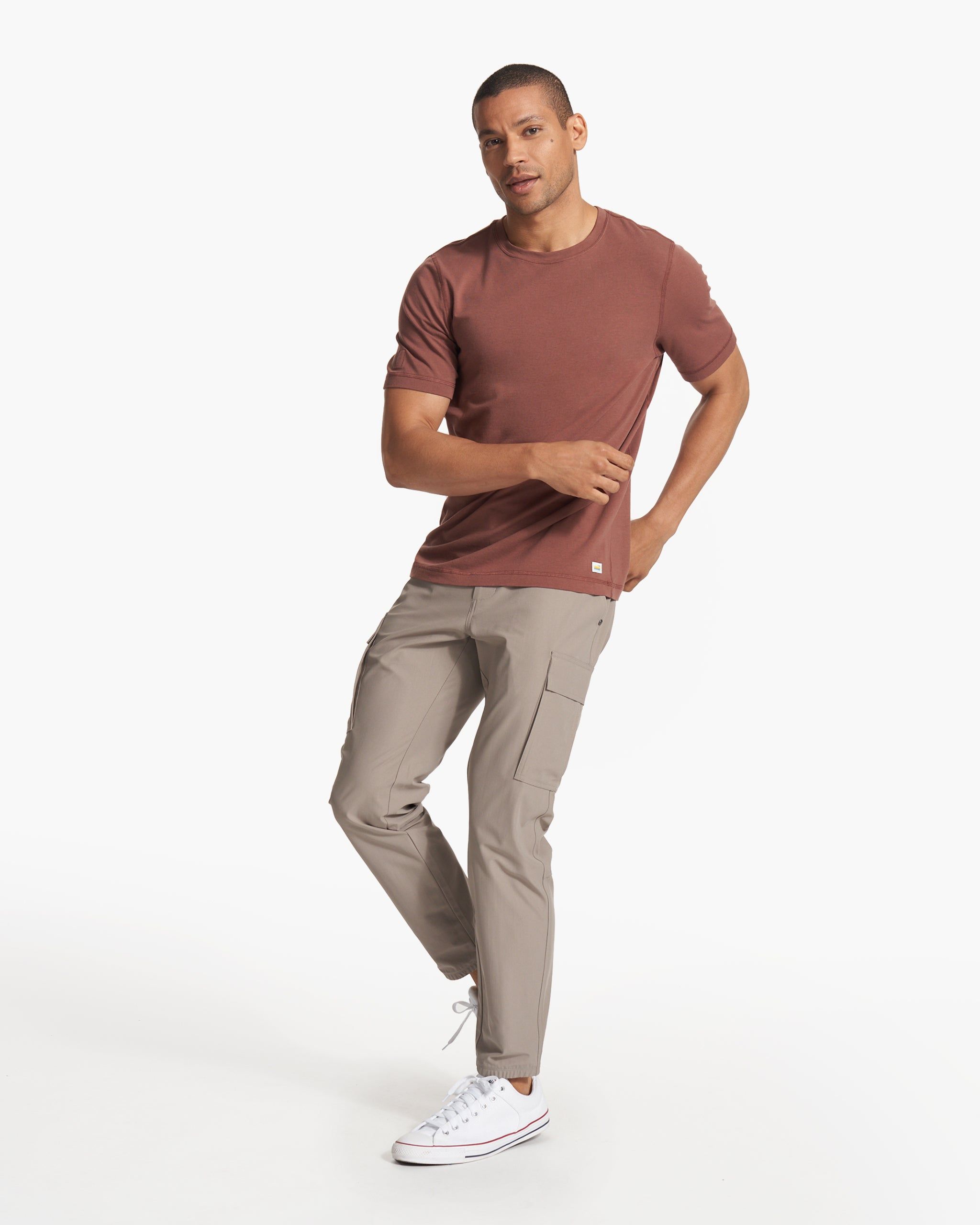 Tuvalu Tee | Hazelnut sold by Vuori product image thumbnail 4