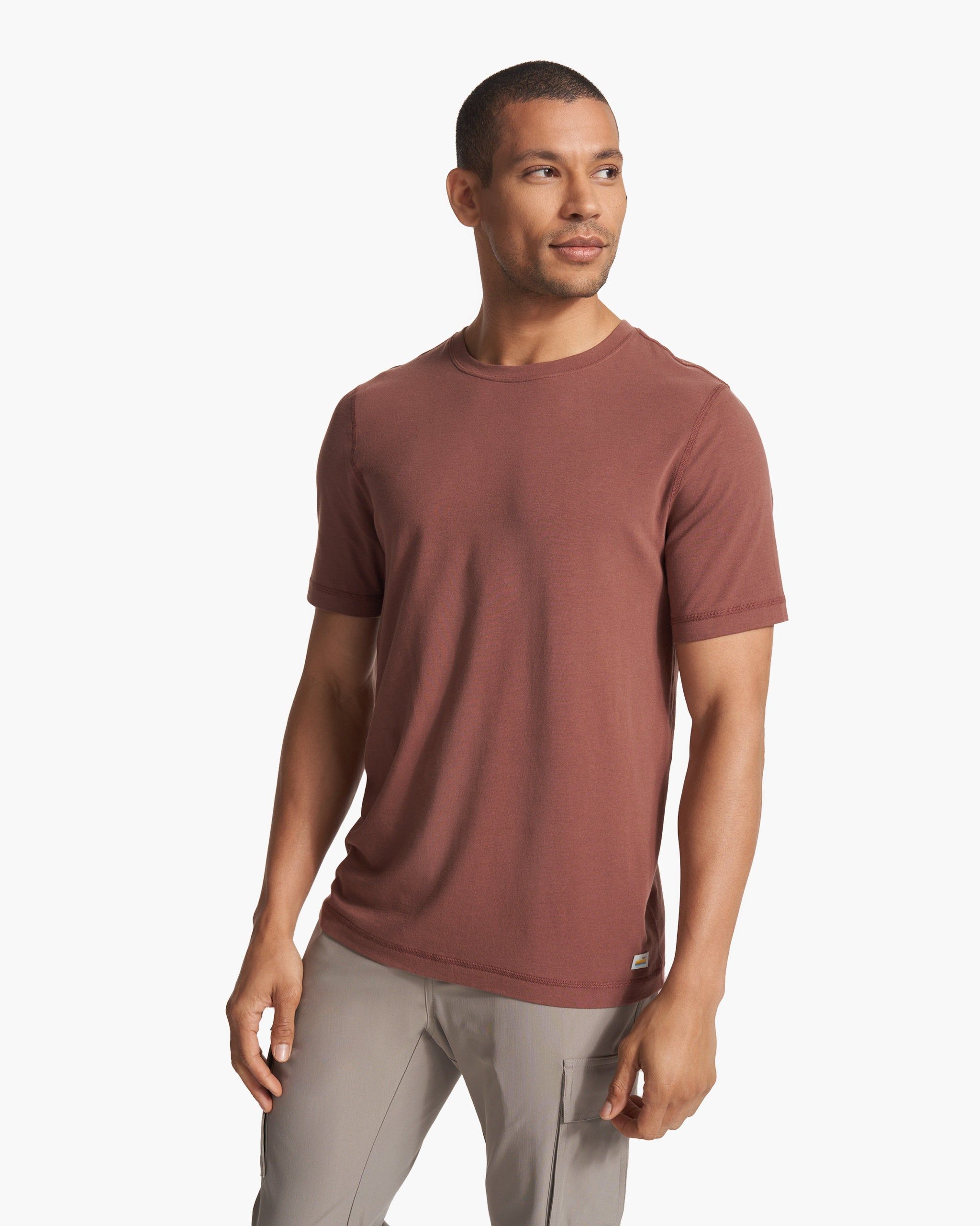 Tuvalu Tee | Hazelnut sold by Vuori product image thumbnail 2