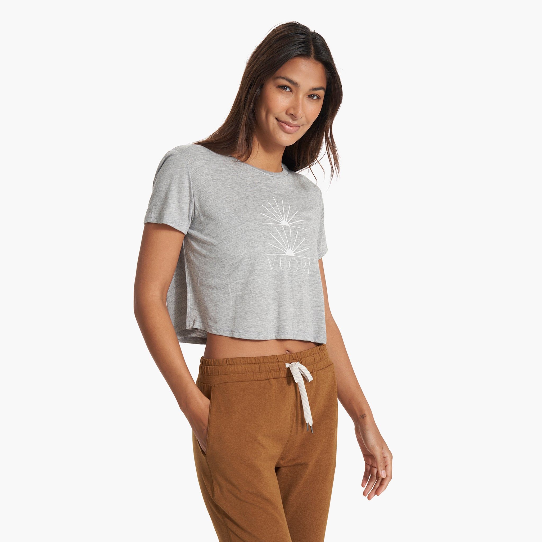 Coast Modern Tee | Heather Grey sold by Vuori