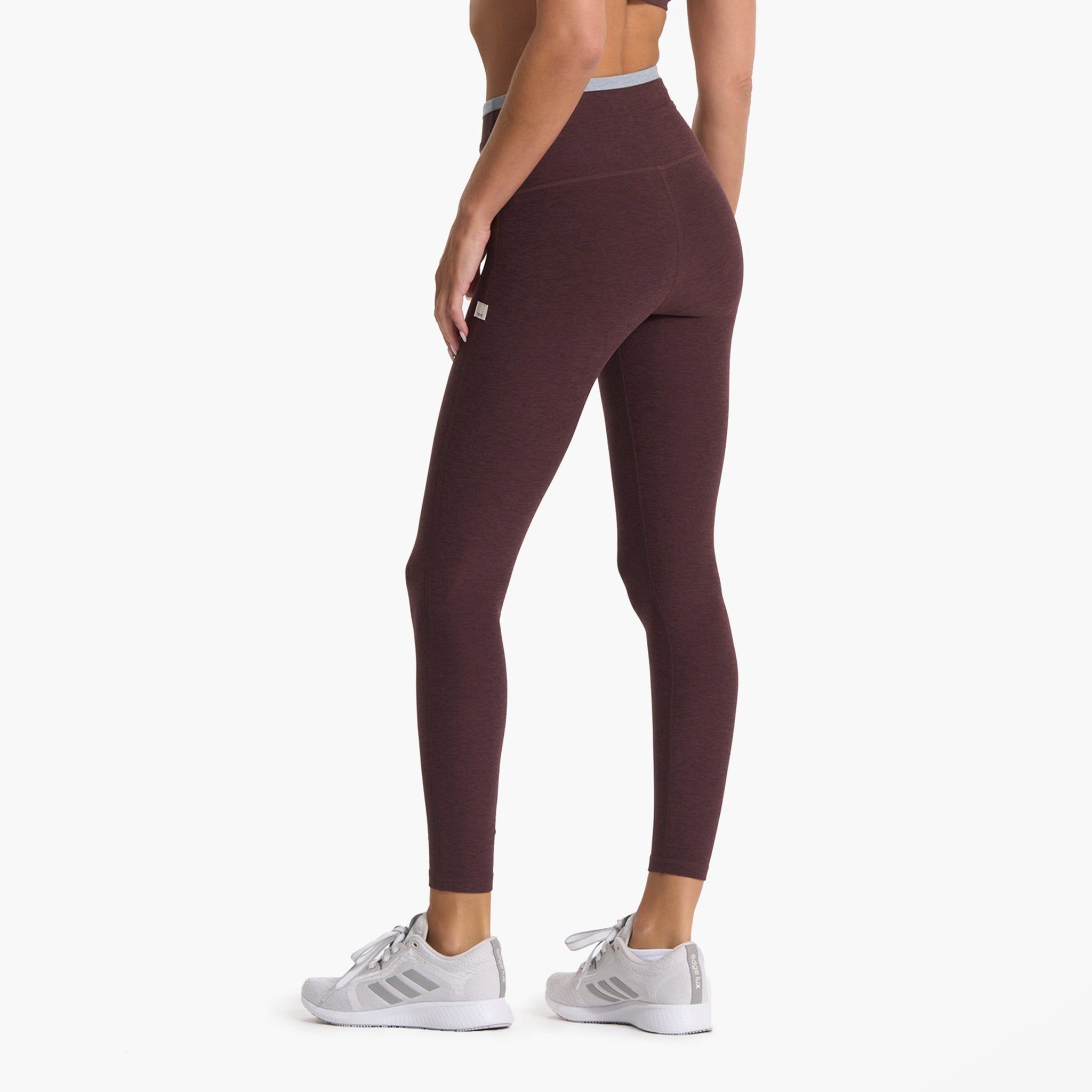 Vibe Elevation Legging | Chestnut Heather sold by Vuori product image thumbnail 3