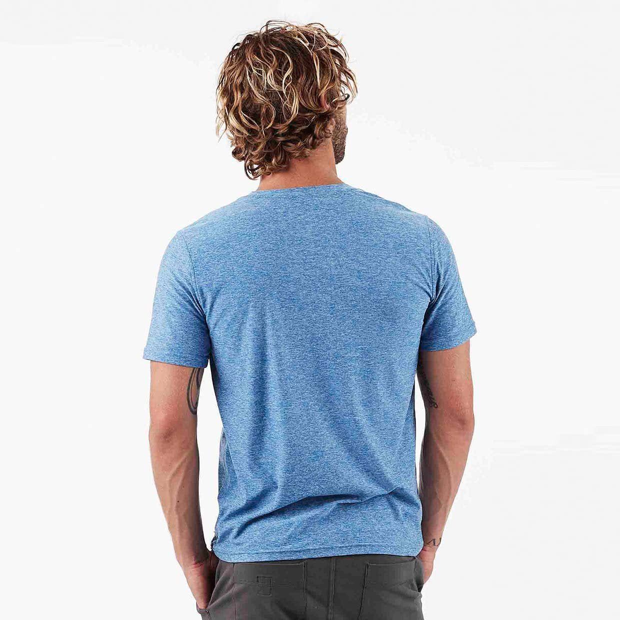 Strato Tech Tee | Ocean Heather sold by Vuori product image thumbnail 3