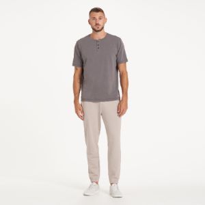 Short-Sleeve Ever Henley | Smoke sold by Vuori