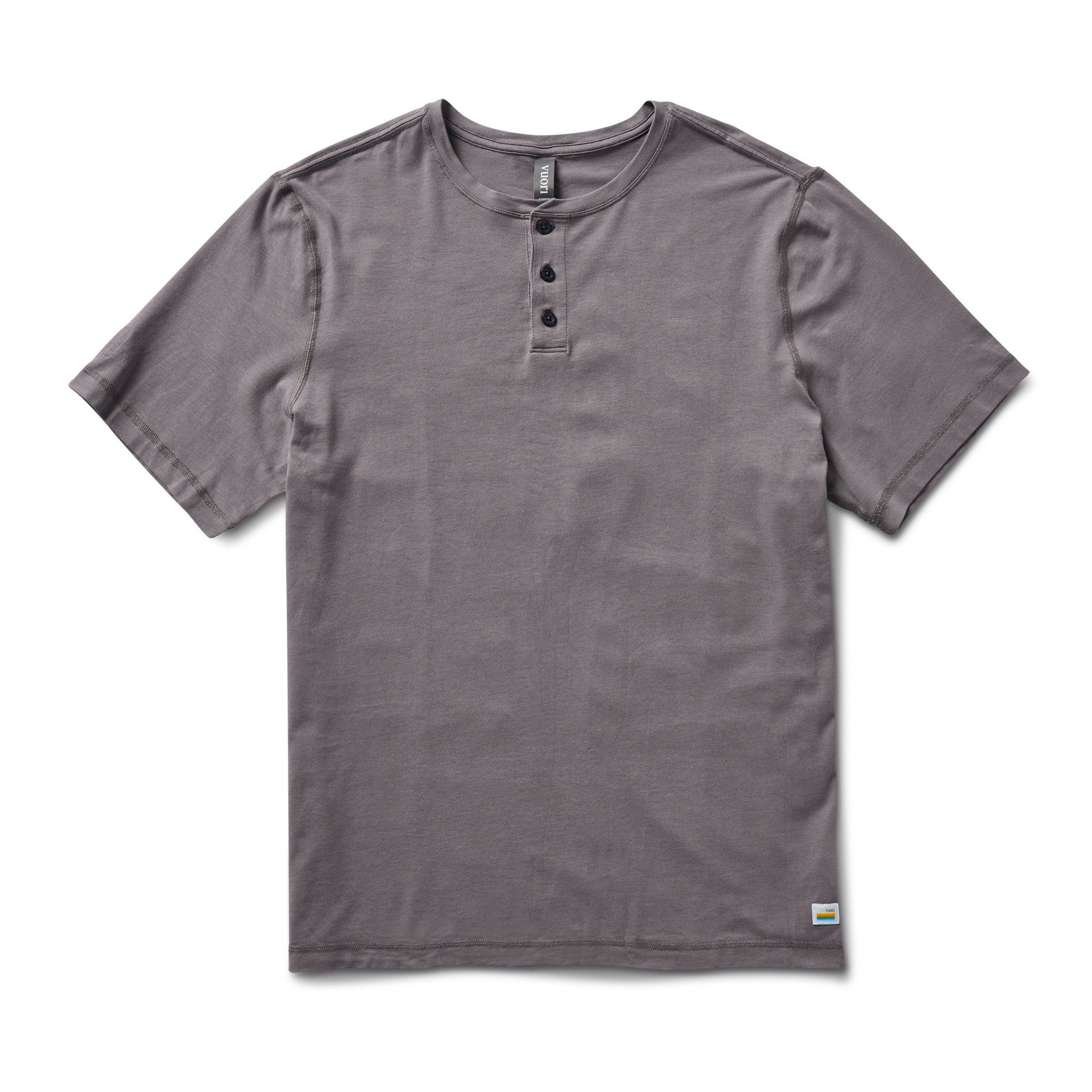 Short-Sleeve Ever Henley | Smoke sold by Vuori