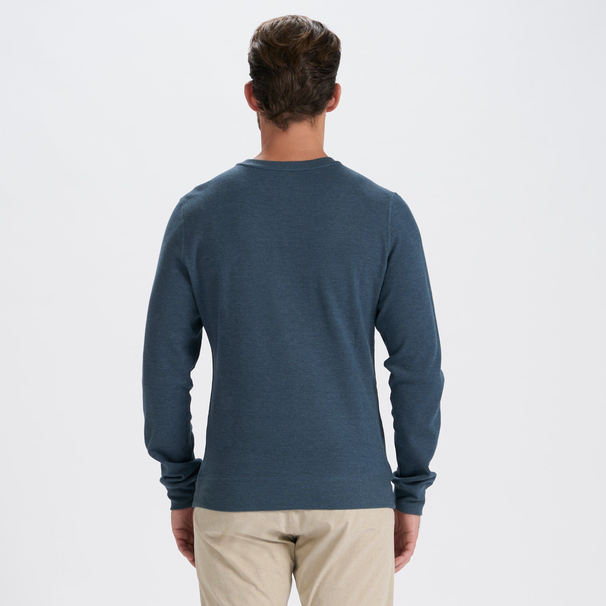 Jeffreys Pullover | Indigo Heather sold by Vuori product image thumbnail 4