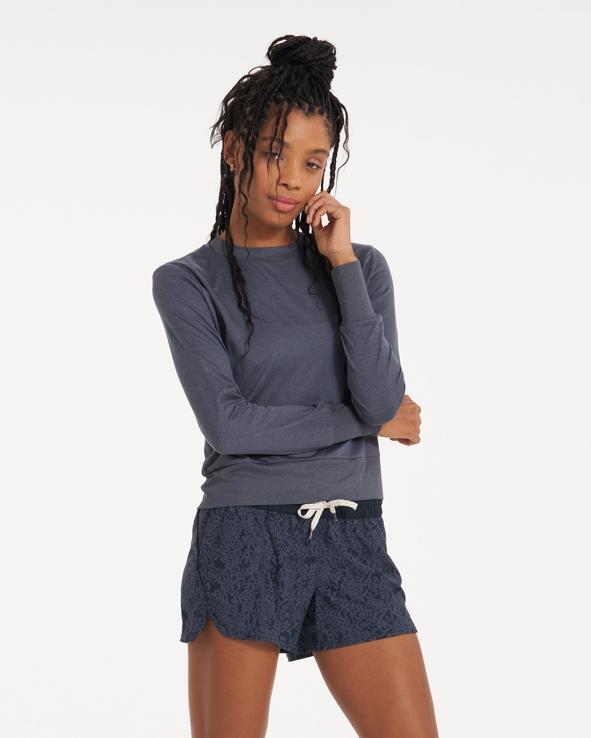 Daydream Crew | Azure Heather sold by Vuori