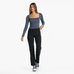 Long-Sleeve Sunrise Square Neck | Azure sold by Vuori