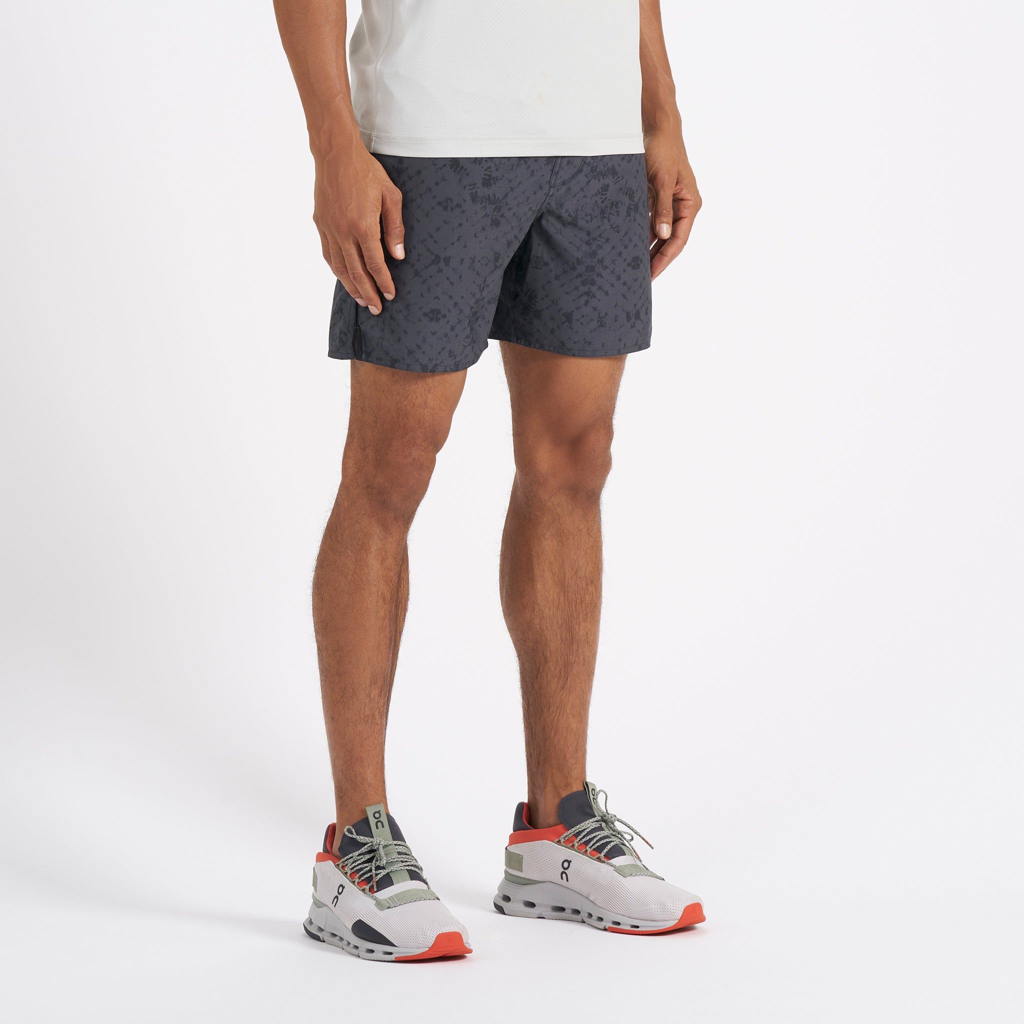 Trail Short | Charcoal Shibori sold by Vuori product image thumbnail 3