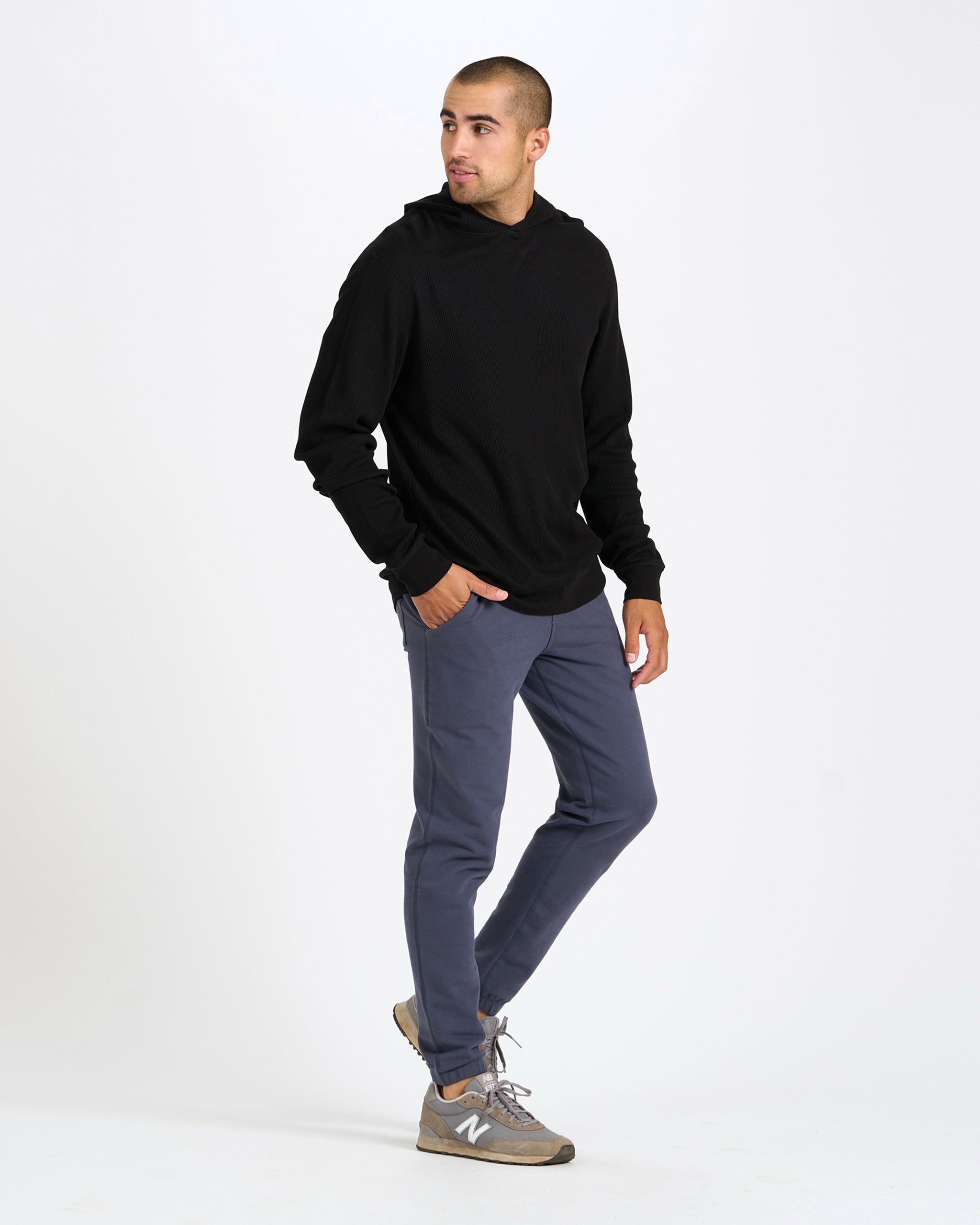 Waffle Hoodie | Black sold by Vuori product image thumbnail 4