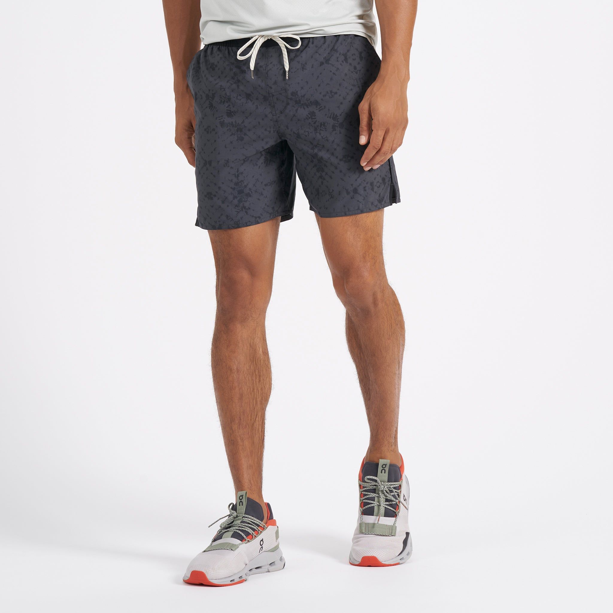 Trail Short | Charcoal Shibori sold by Vuori product image thumbnail 2