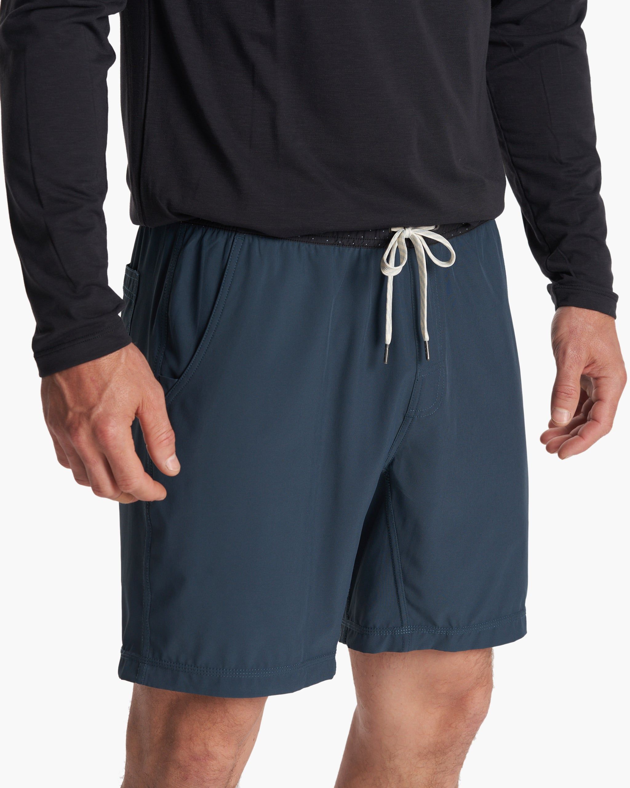 Kore Unlined Short | Indigo sold by Vuori product image thumbnail 3