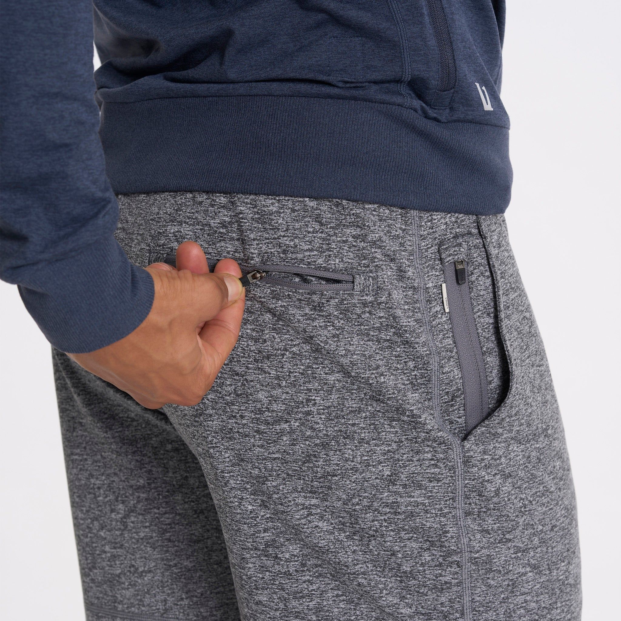 Ponto Short 5" | Heather Grey sold by Vuori product image thumbnail 10