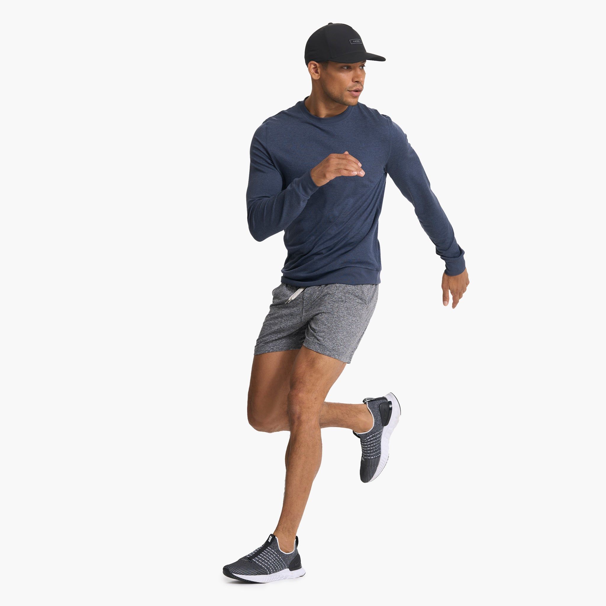 Ponto Short 5" | Heather Grey sold by Vuori product image thumbnail 6