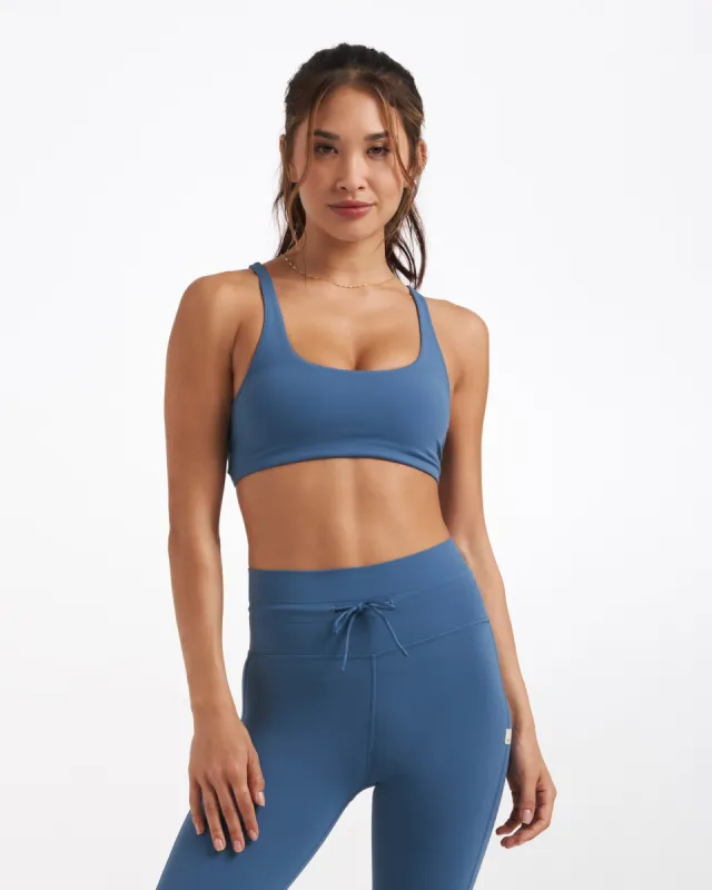 Yosemite Bra | Pool Blue sold by Vuori