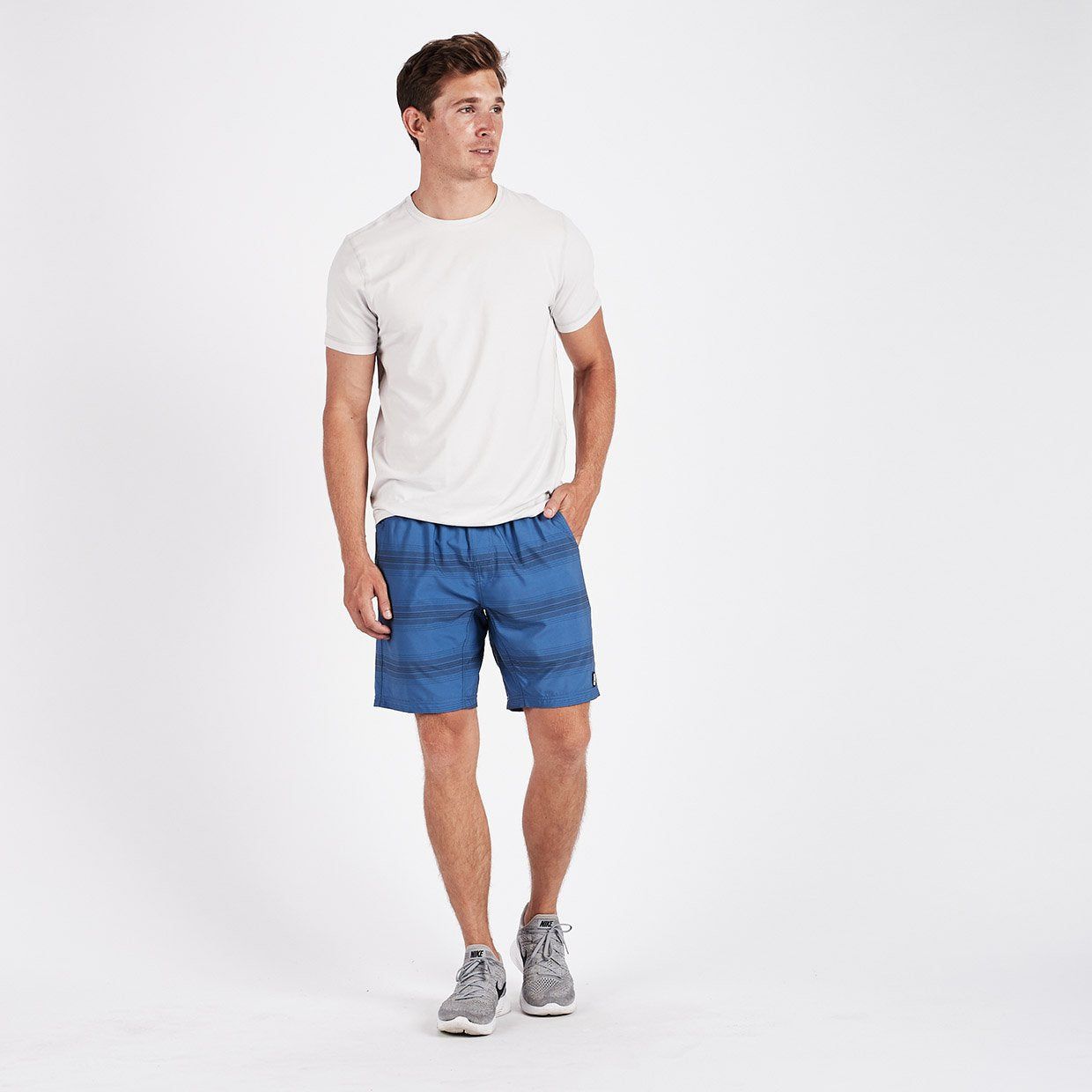Kore Short | Sea Charcoal Stripe sold by Vuori product image thumbnail 5