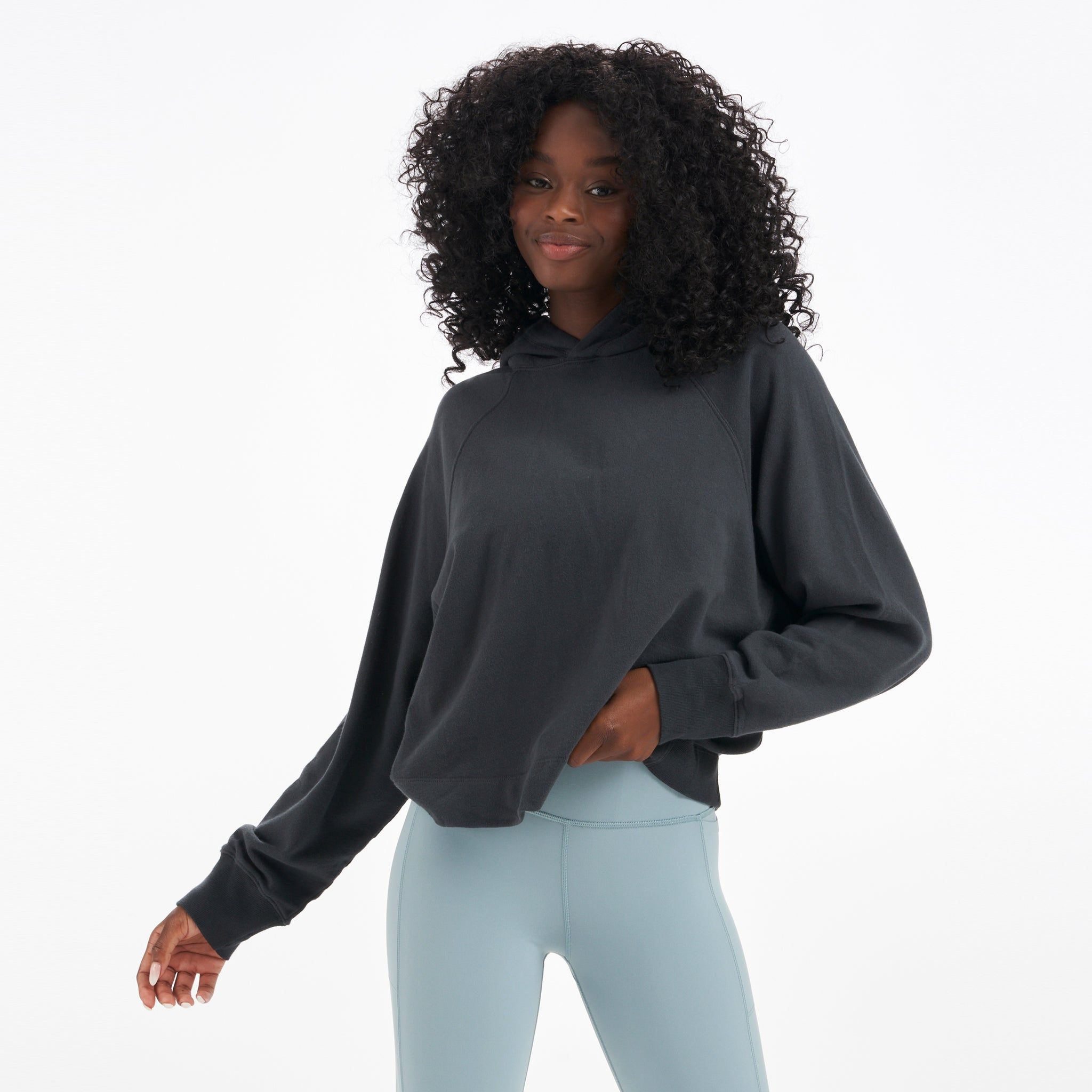 Sunnyside Hoodie | Charcoal sold by Vuori