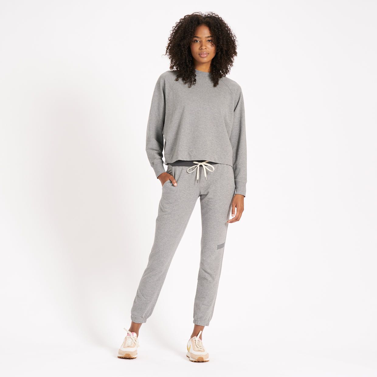 Catalina Crew | Heather Grey sold by Vuori product image thumbnail 4