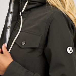 Womens Palisades Rain Jacket | Dark Oregano sold by Vuori