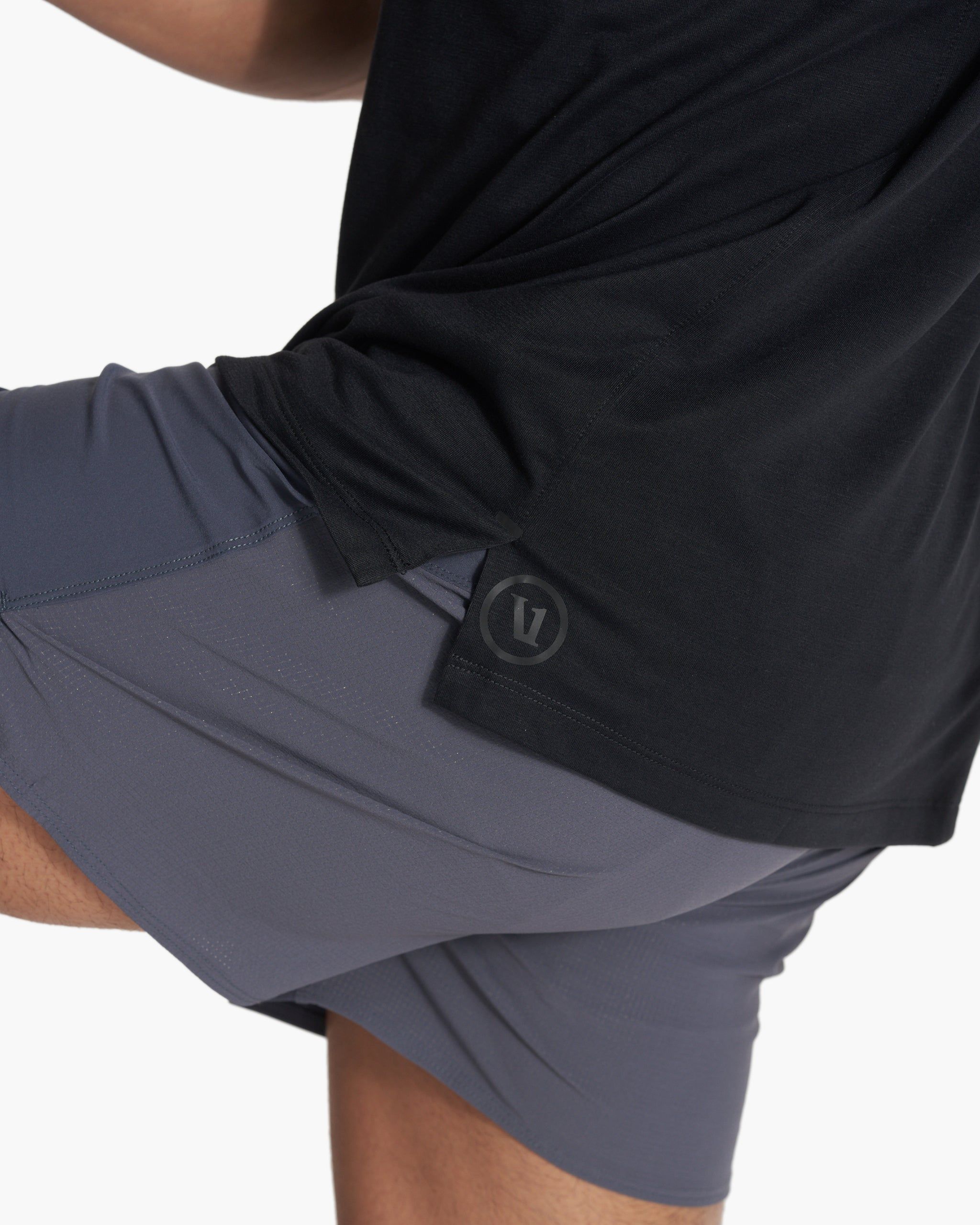 Current Pocket Tee | Black sold by Vuori product image thumbnail 7