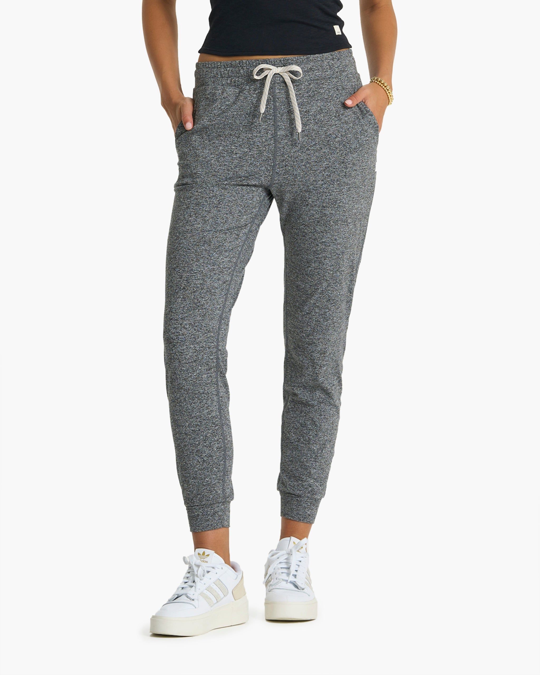Performance Jogger - Long | Heather Grey sold by Vuori