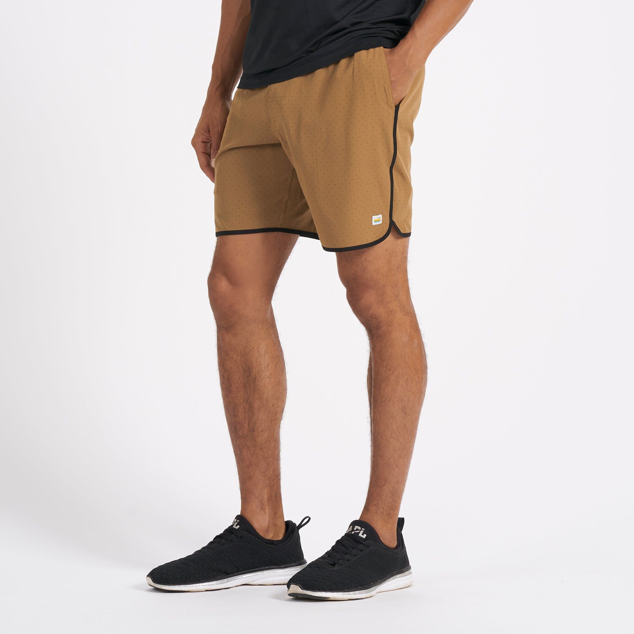 Banks Short | Tobacco Micro Dot sold by Vuori product image thumbnail 2