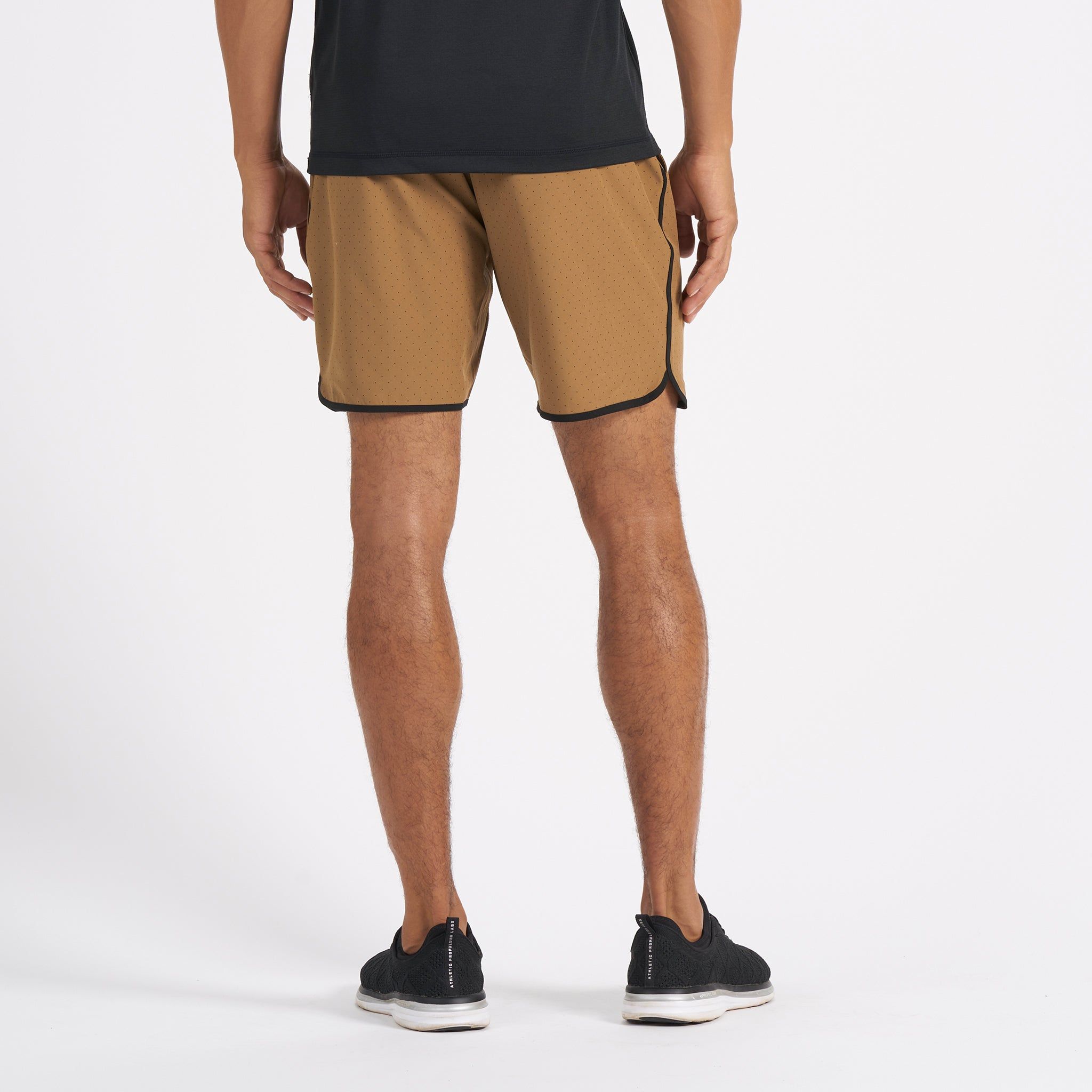 Banks Short | Tobacco Micro Dot sold by Vuori product image thumbnail 4