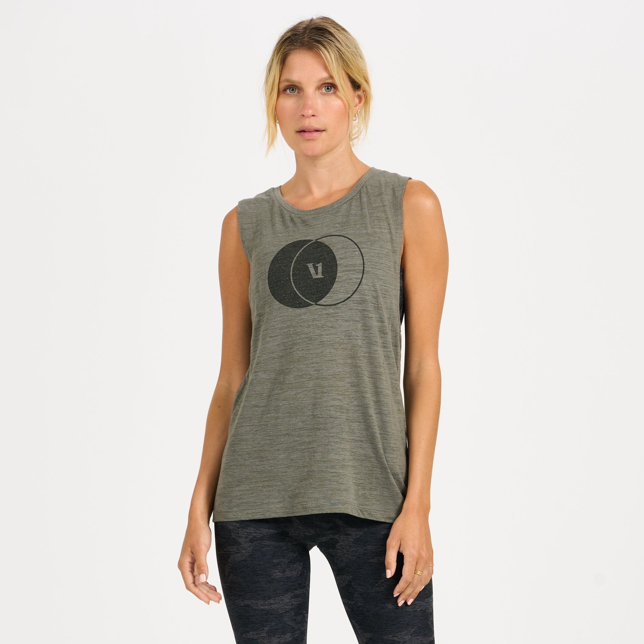 V1 Overlap Tank | Oregano sold by Vuori