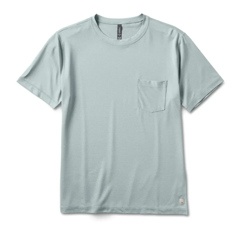 Tradewind Performance Tee | Neptune Heather made by Vuori