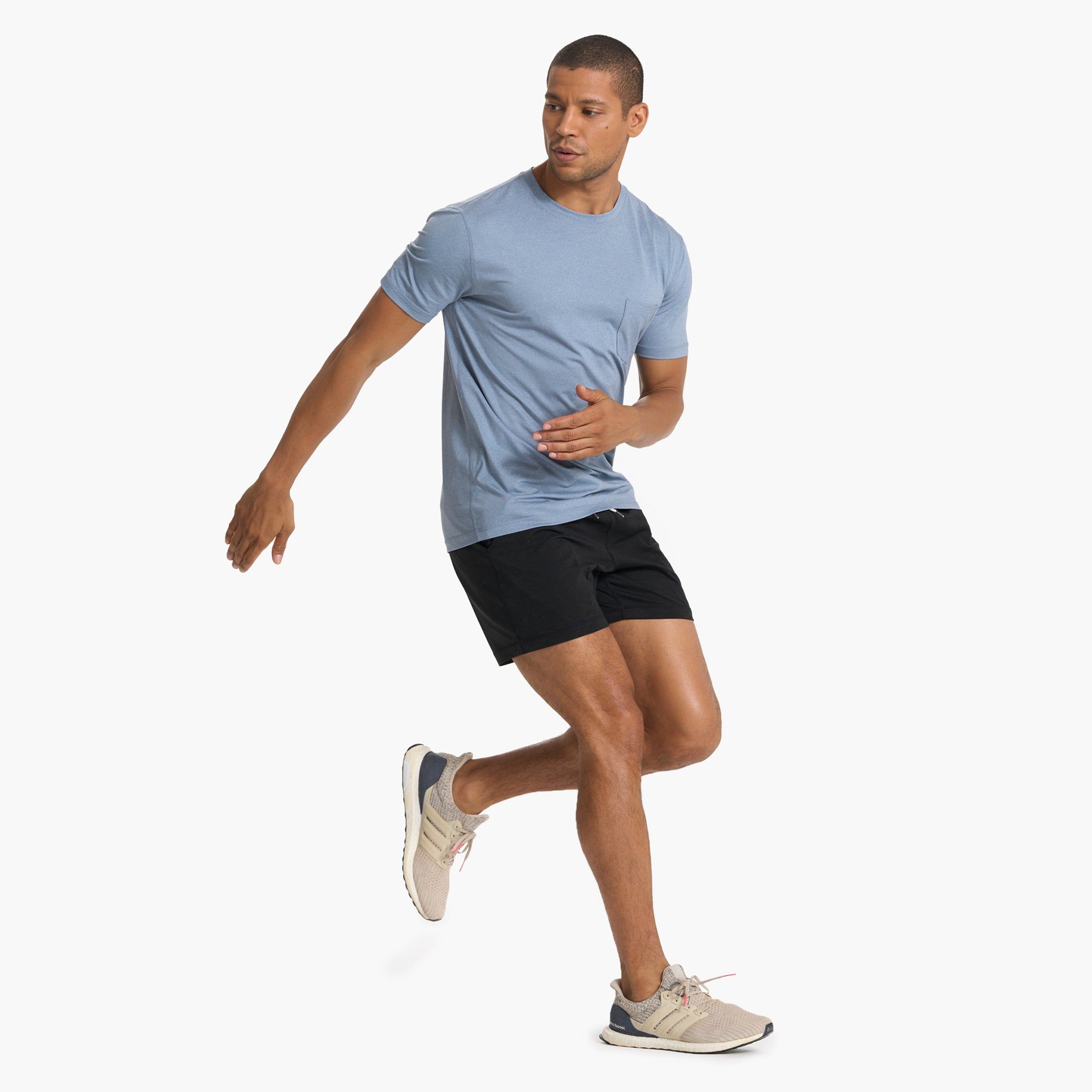 Ponto Short 5" | Black Heather sold by Vuori product image thumbnail 6